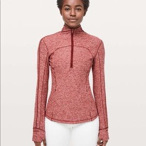 Lululemon athletica Run Briskly Half Zip